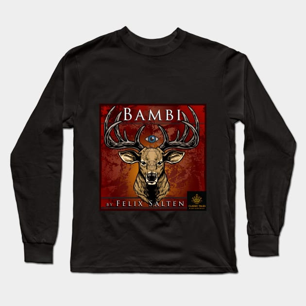 Bambi, by Felix Salten Long Sleeve T-Shirt by ClassicTales